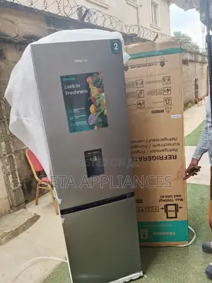 Hisense Rd-35dcb Refrigerator With Stylish Silver Design