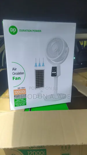 Dp Duration Power 7-Inch Rechargeable Air Circulation Fan
