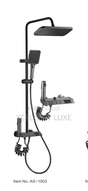 Piano Shower Mixer With Digital Display