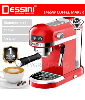 Dessini Italy 20 Bar 1.4l Espresso Coffee Maker