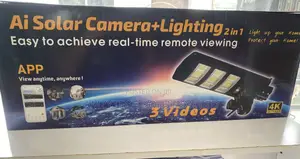 Ai Solar Camera With Street Light 2-in-1 /3 Camera View