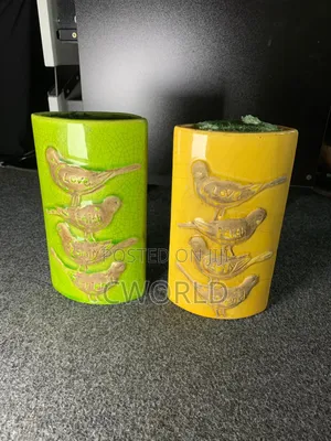 Ceramic Bird Vase Set – Love, Faith, Family, Friends