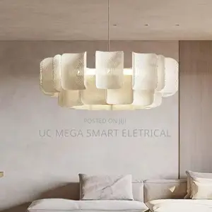 Modern Simplicity Cream Eye Protection Tablets Led Pendant Lights