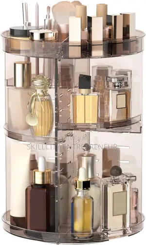 360 Cosmetics Rotative Rack and Storage