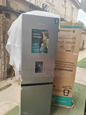 Hisense 264l Refrigerator With Modern Bottom Freezer Design