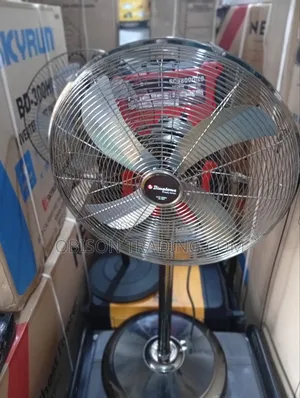 Binatone Stainless Steel Standing Fan 18 Inch