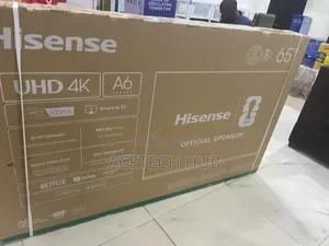 Enjoy Cinema Experience With Hisense 65" Smart Tv
