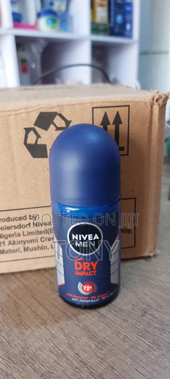 Nivea Rollon Dry Impact Catons
