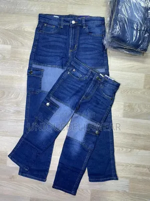 6yrs to 16yrs Kids Brand New High Quality Pure Stock Combat Jean Trous