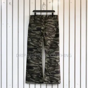 Premium Flare Camouflage Jeans