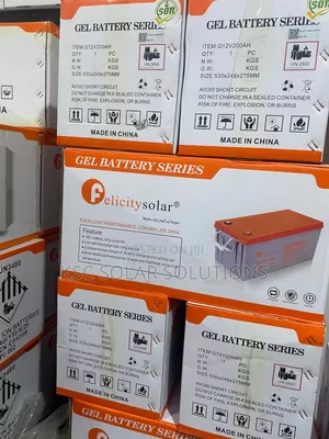 200ahs 12v Gel Battery Felicity