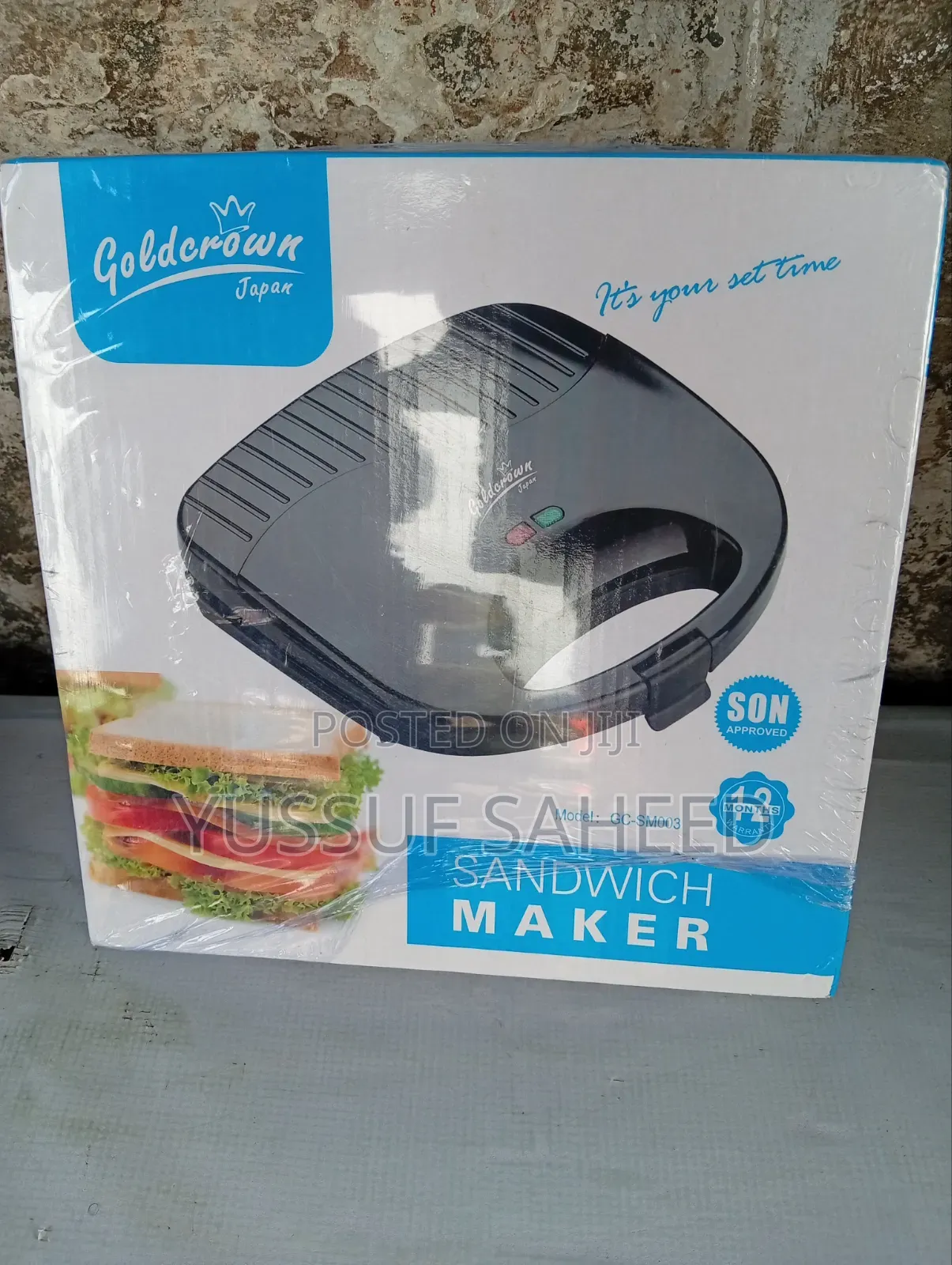 Toast Bread Machine/ Sandwich Maker