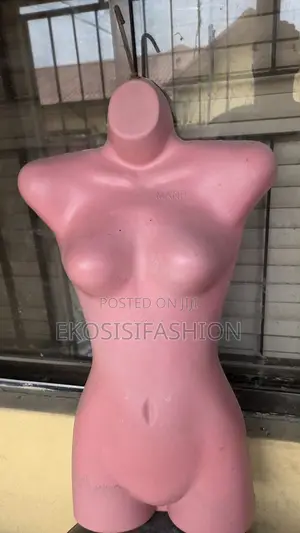 Half Body Female Male Plastic Mannequin With Hanger