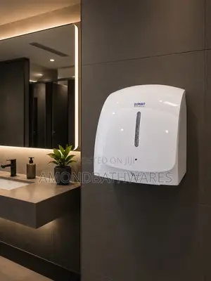 White Automatic Hand Dryer 0001