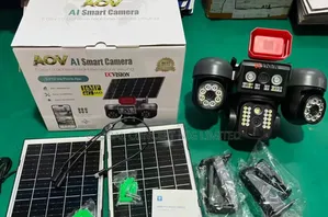 Interesting 4 Lens Solar Powered Camera