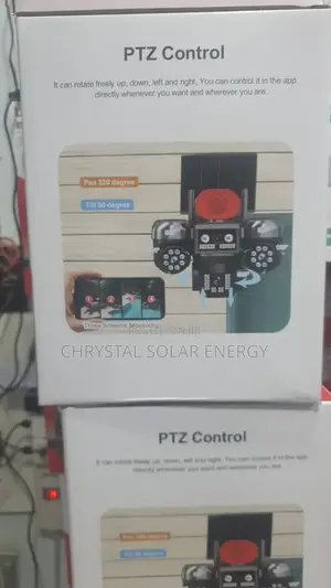 3in1 PTZ Auto/Manual Rotation Solar Camera With 6 Batteries,Mobile App