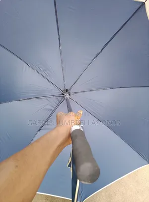 Navy Blue Tape 75cm Umbrella