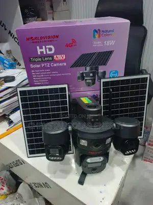 3in1 Solar Camera With Ubox App Operating System