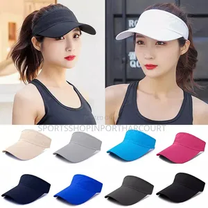 Female Half Cut Sports Face Cap