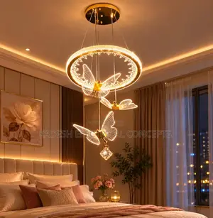 Nordic Butterfly Luxury Chandeliers Pendant Lights Indoor Lighting