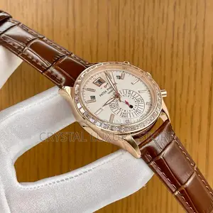 Patek Philippe Quality Luxury Iced Head Automatic Engine Wristwatch
