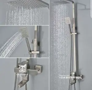 Antirust Square Shape Standing Shower