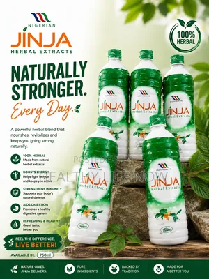 Jinja Herbal Extract Rich in Natural Antioxidants Properties