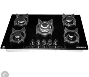 Brand New 5-burner Countertop Gas Hob – Sleek Modern Kitchen Cooker