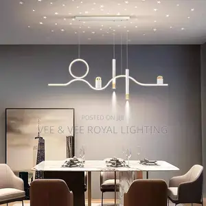 Modern Luxury Led Linear Chandelier - For Dining, Kitchen, Restaurants