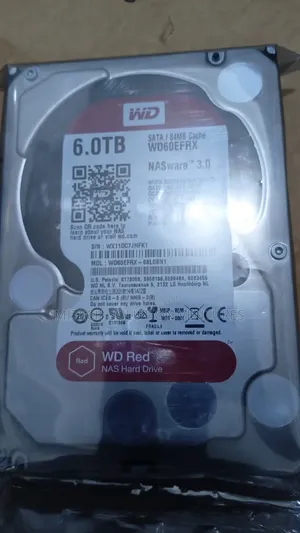 Western Digital Red 6tb Nas Hard Drive
