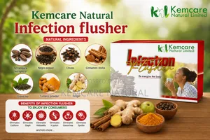 Kemcare Natural Infection Flusher Herbal Tea E.Coli Candida Klebsiella
