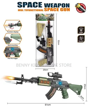 Battery Operated Ak 47 Gun