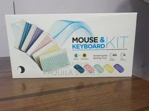 Rechargeable Bluetooth Keyboard and Mouse Combo