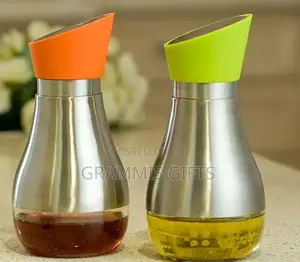 Stainless Steel and Glass Oil Dispenser