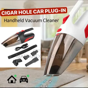 Top Quality Cigar-Hole Car Plug in Big Handheld Vacuum Cleaner HMK