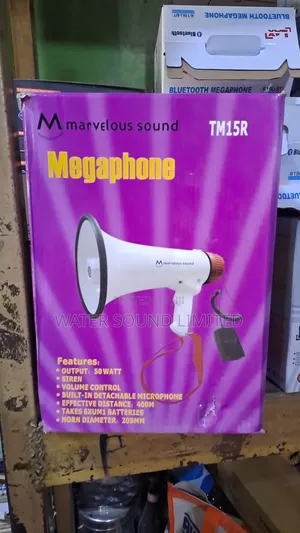 Megaphone With Chargeable Battery