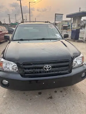 Toyota Highlander Limited V6 2005 Black