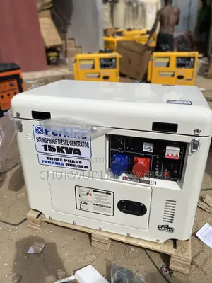 Original Perkins 15kva Silent Diesel Generator With 3-Phase Output