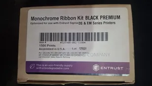 Entrust Sigma Monochrome(Black) Ribbon