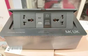 Table Pop-up Socket With Usb, Type-c Data Ports – Office Desk Power