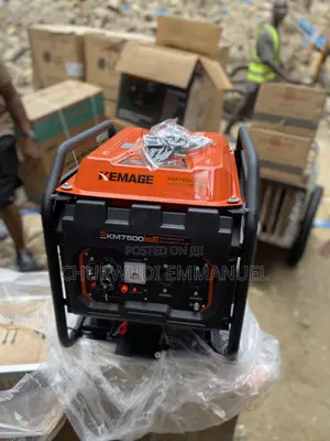 Heavy-Duty Kemage 5.5kva Petrol Generator