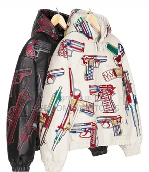 Supreme Gun Embroidered Hooded Jacket