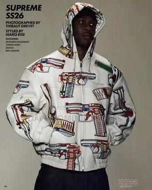 Supreme Gun Embroidered Hooded Jacket