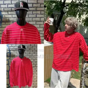 Premium Luxury Stripe Long-Sleeve Now Available in Store