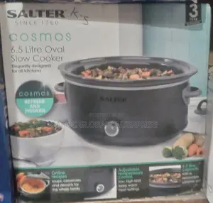 Salter Cosmos 6.5 Litre Oval Slow Cooker