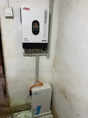 4.2kva Hybrid Inverter With 4.2kwh Lithium Battery 24v