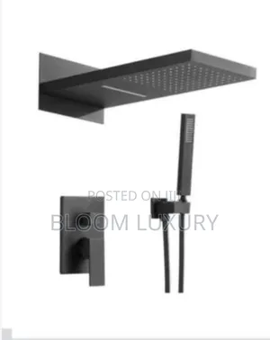 5 Ways Conduit Black Shower 