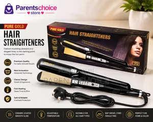 Pure Gold Hair Straightener