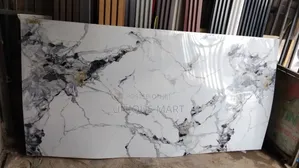 4ft by 8ft Uv Marble PVC Board, Use for Wall Cladding,Tv Backdrop, Etc