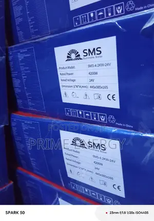 Brand New SMS Sunmate 4.2kva 24v Solar Inverter Pure Sine Wave
